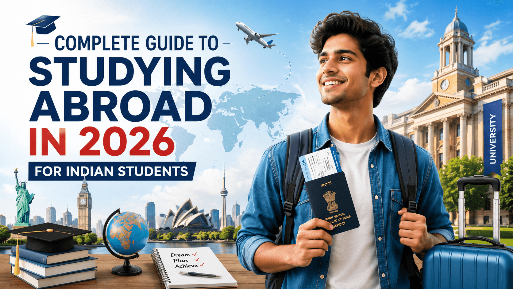 Complete Guide to Studying Abroad in 2026 for Indian Students