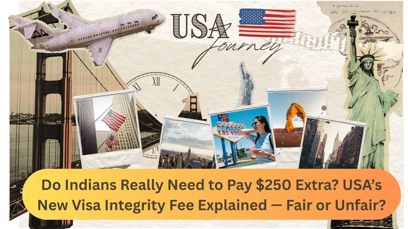 US Visa Integrity Fee 2025 – Do Indians Really Need to Pay $250 Extra on Top of MRV?