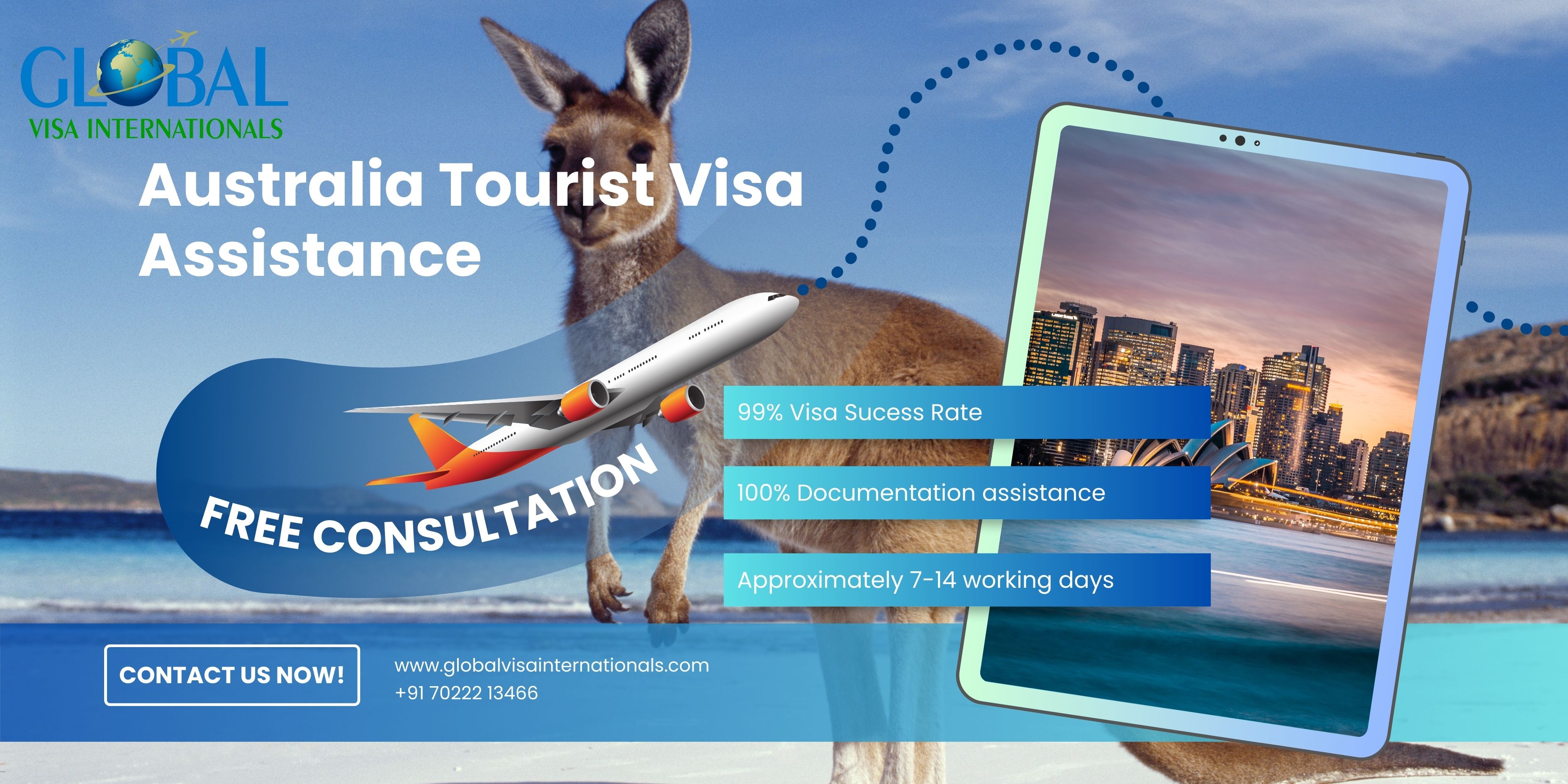 Australia Visa assistence Bannar Global Visa Internationals