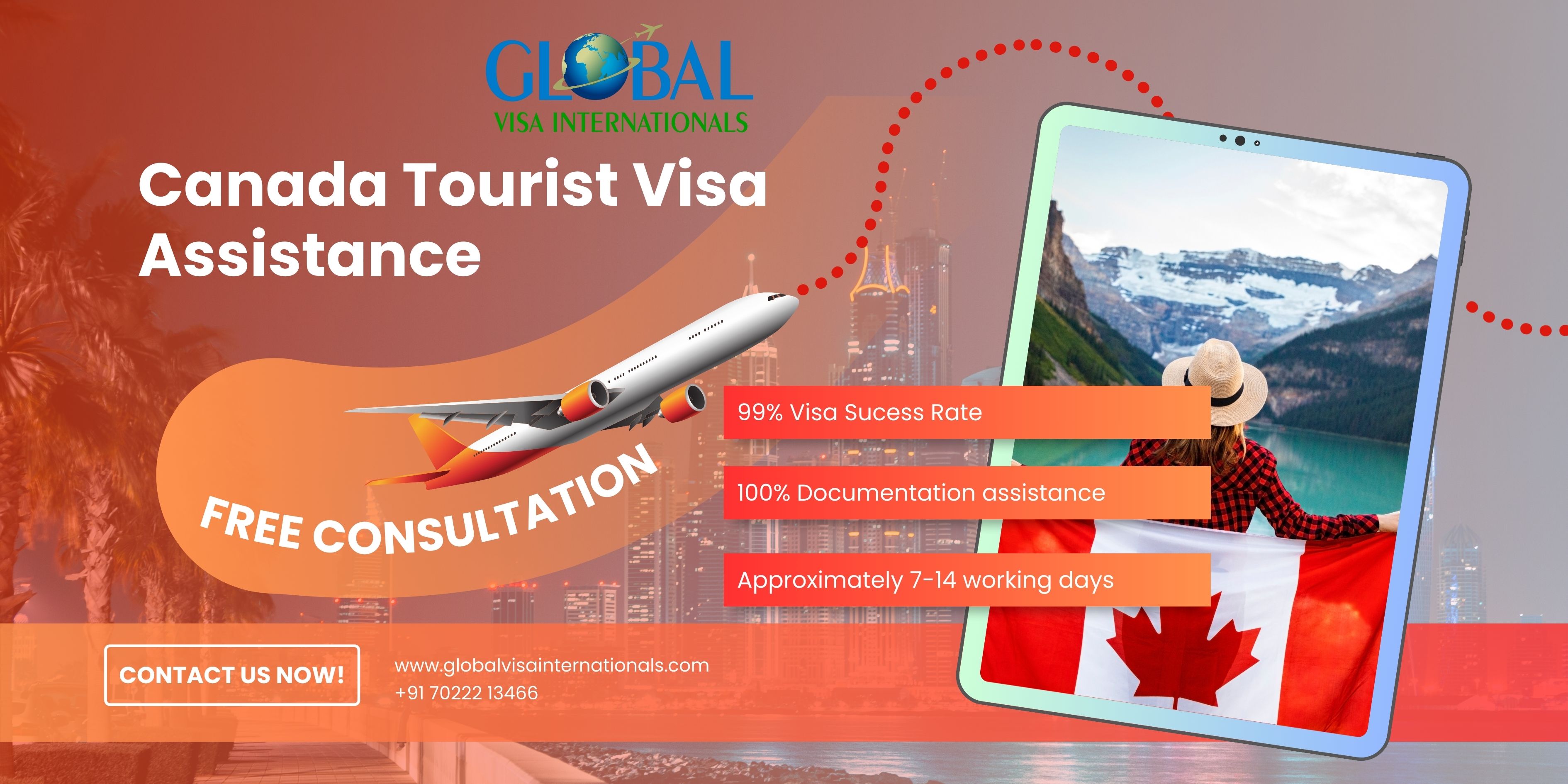 Canada Tourist Visa Assistance GVI
