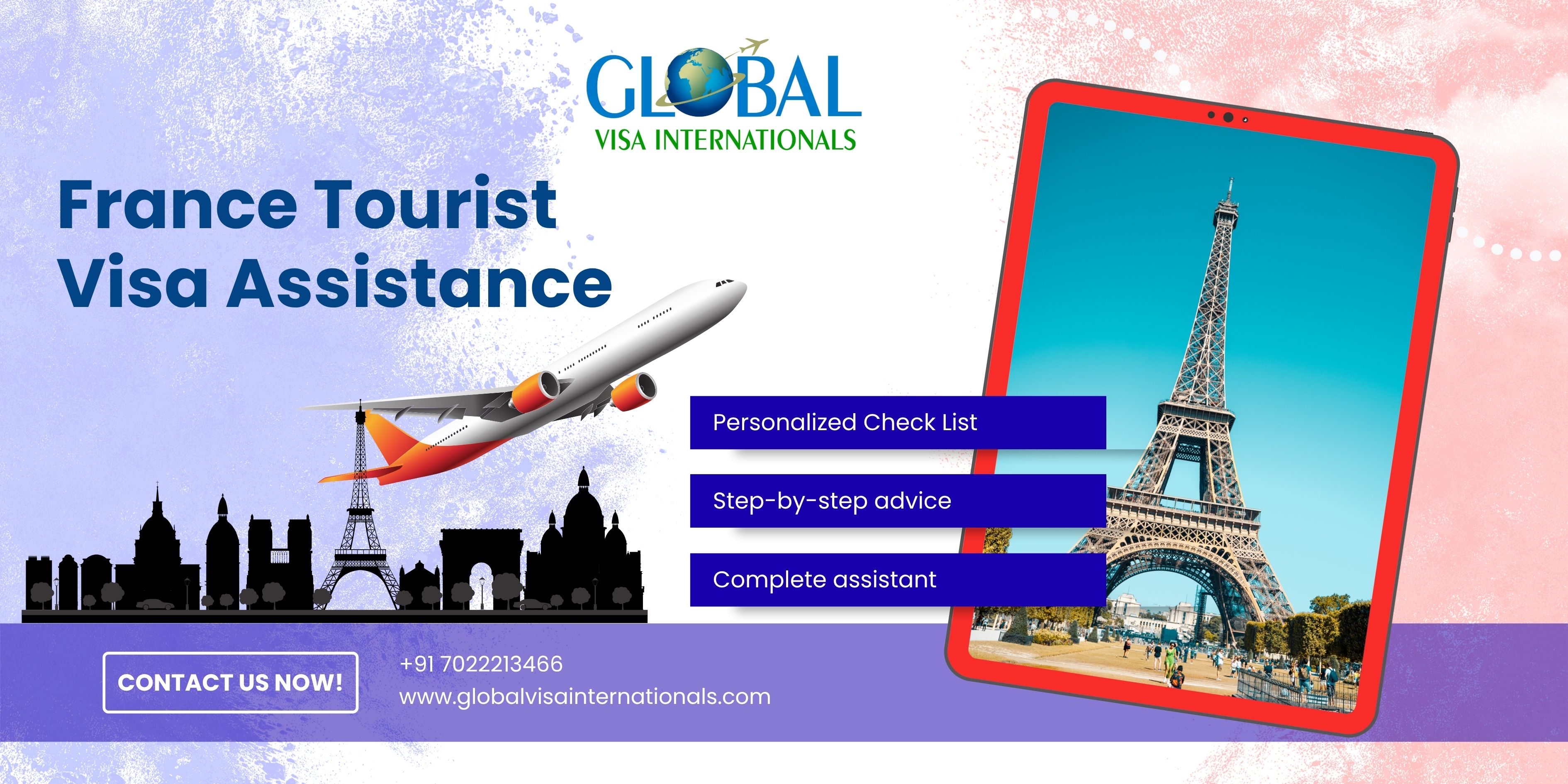 France Tourist Visa Assistance GVI