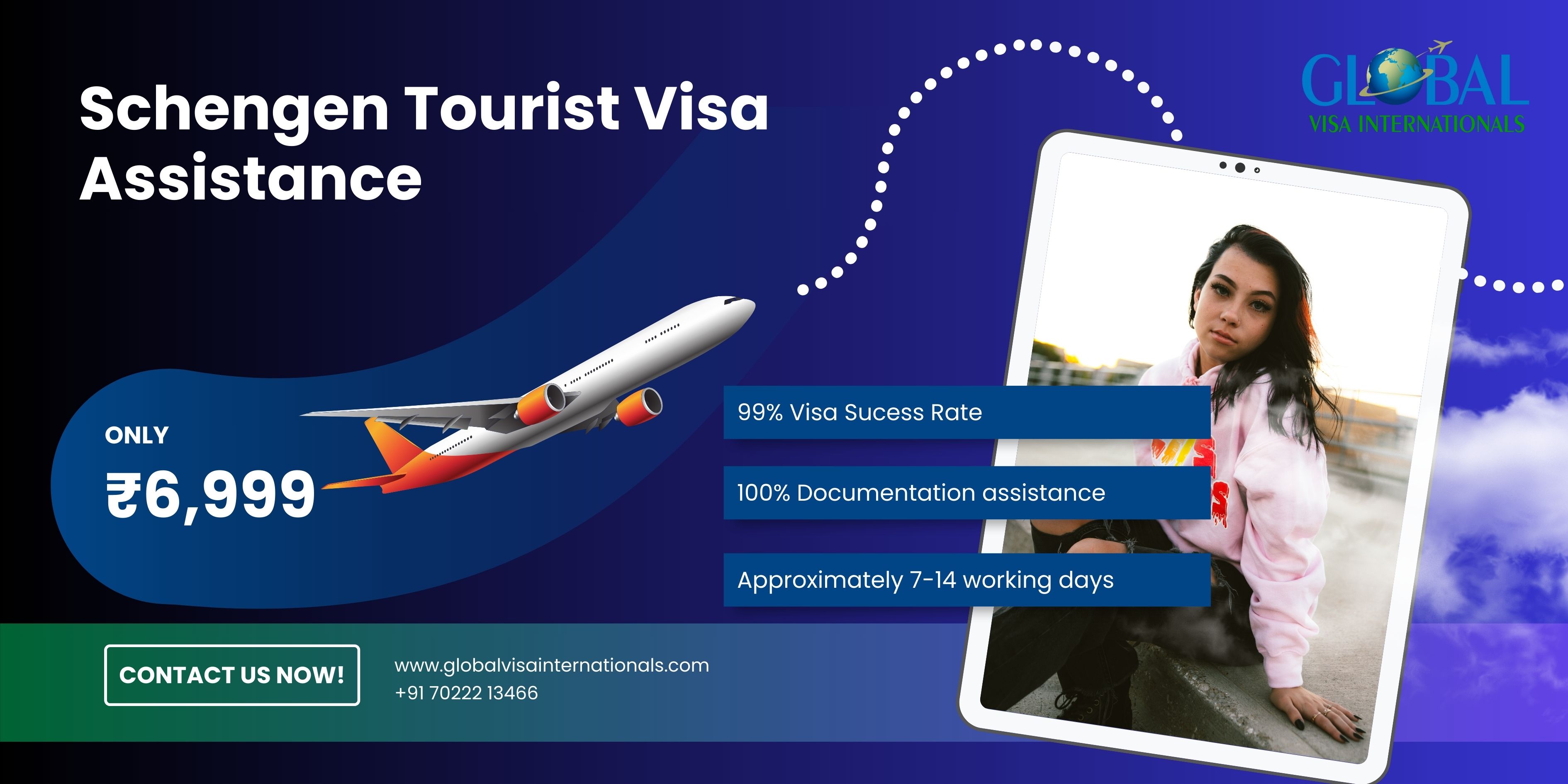 Schengen Tourist Visa Assistance GVI