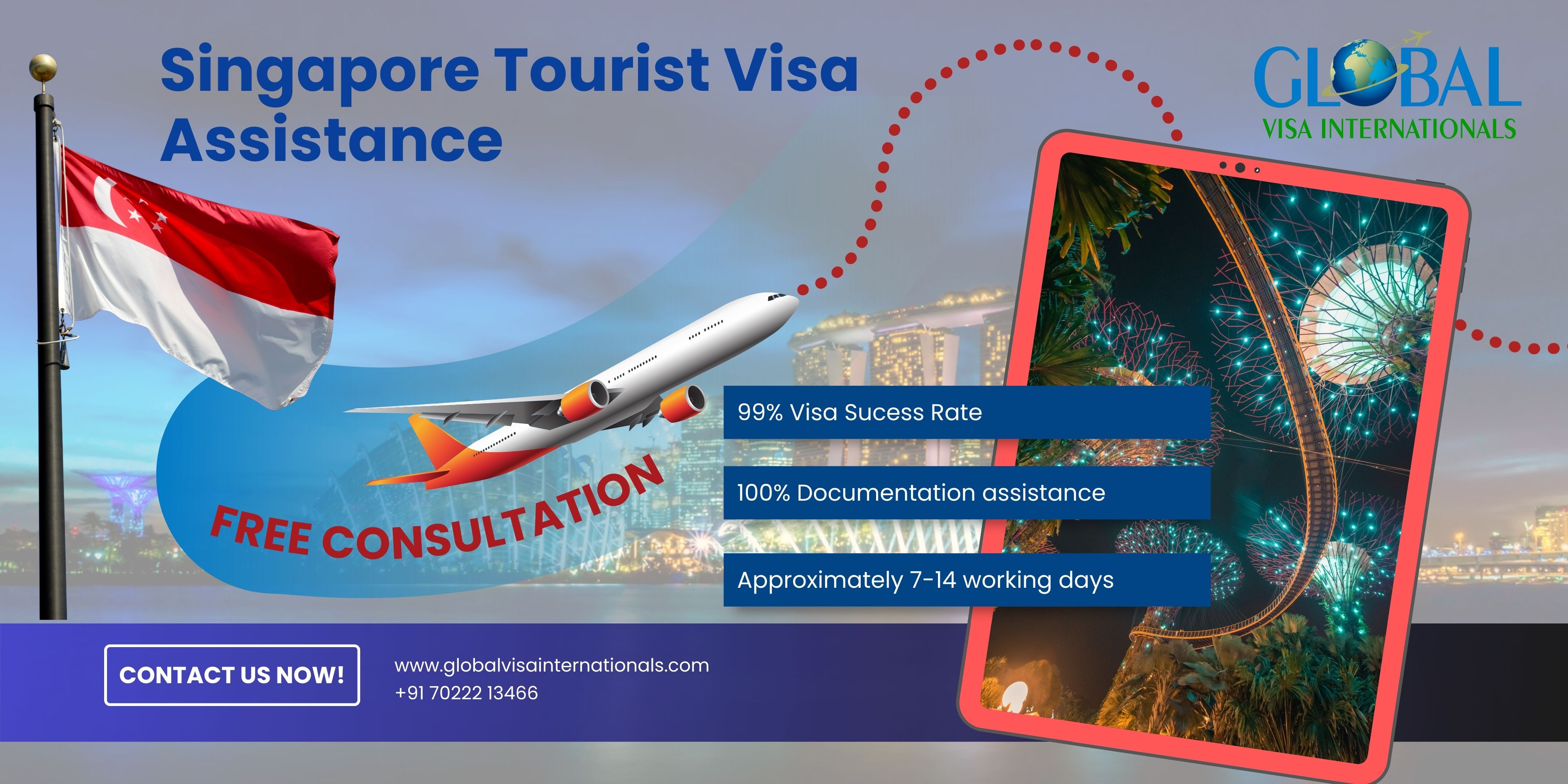 Singapore Turist Visa Global Visa-Internationals