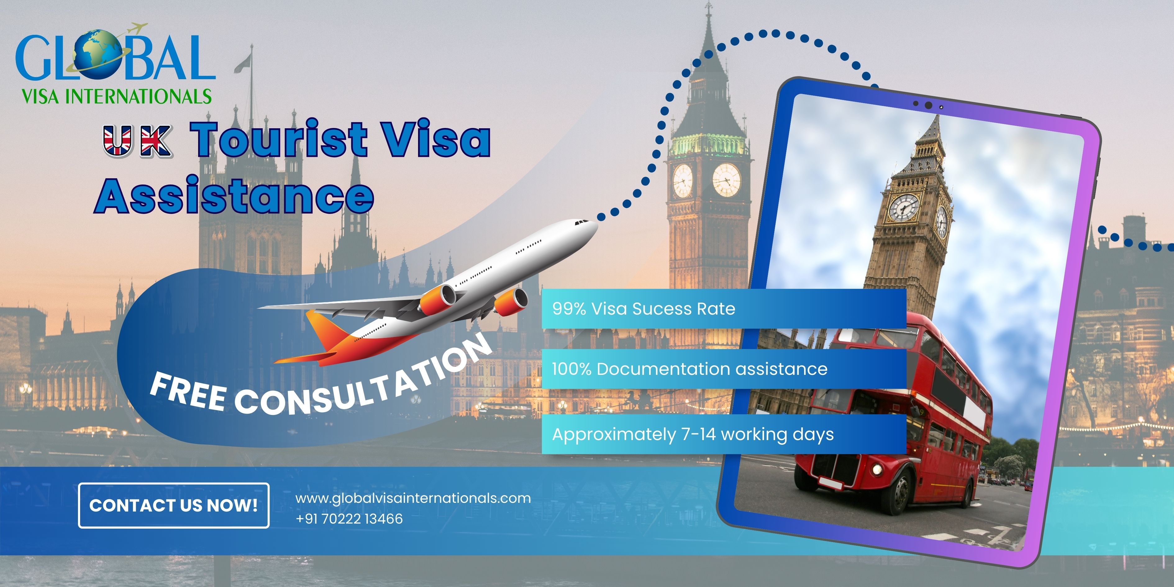 UK Tourist Visa Assistance GVI